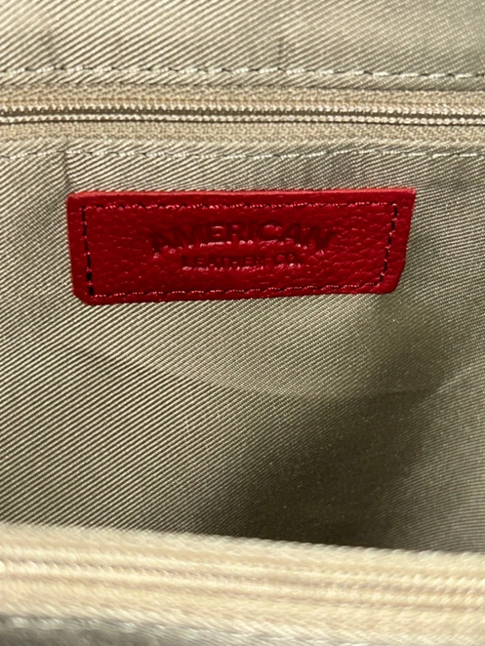 American Leather Co. Meadow Convertible Satchel in Red